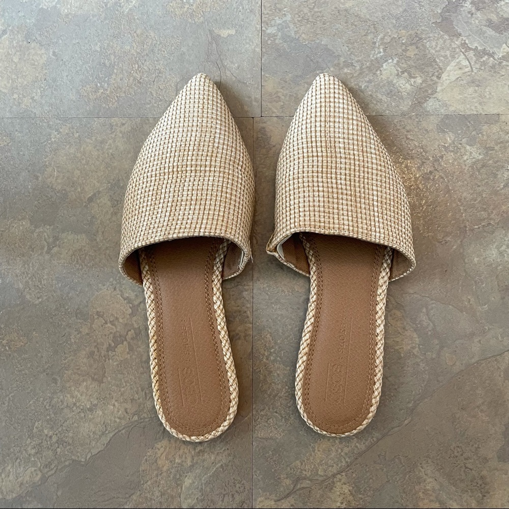 size 5 pointed loafers flats ASOS